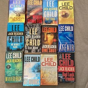 Jack Reacher 12 paperbacks